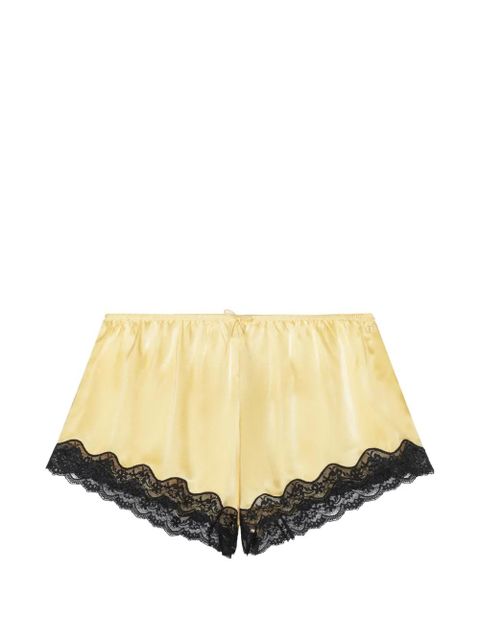 ROTATE BIRGER CHRISTENSEN x Love Stories lace shorts - Yellow - zdjęcie produktu nr 1