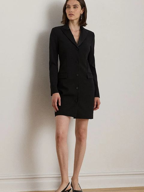 Lauren Ralph Lauren sukienka kolor czarny mini dopasowana 200979960 - zdjęcie produktu nr 1