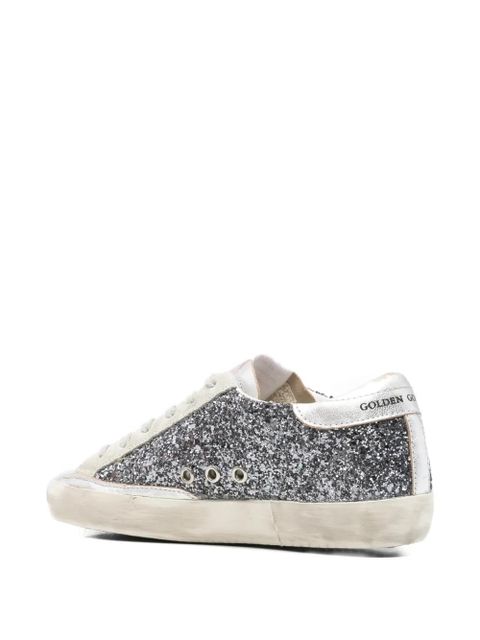 Golden Goose star-motif lace-up sneakers - Grey