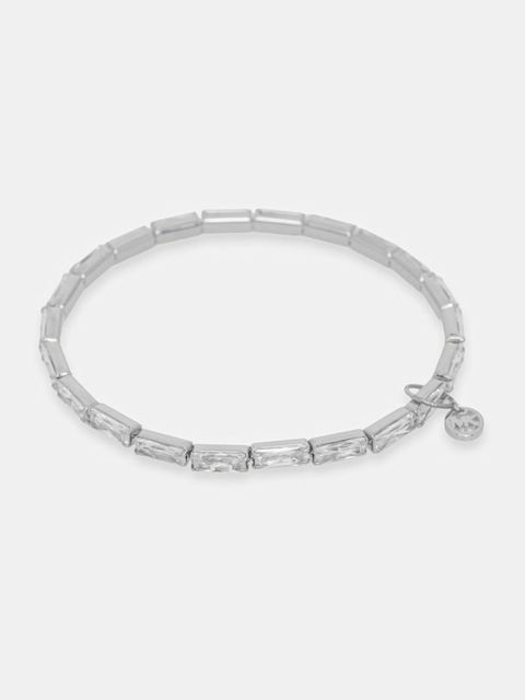 Michael Kors bransoletka tenisowa damska z mosiądzu z cyrkoniami - zdjęcie produktu nr 1