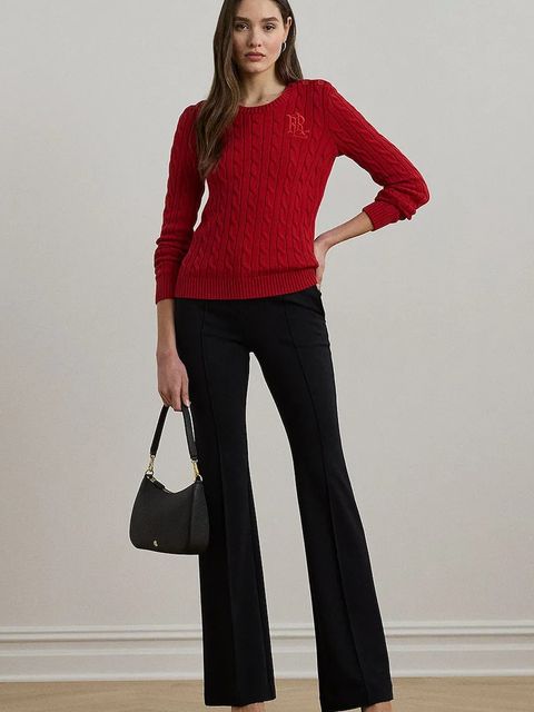 Lauren Ralph Lauren sweter bawełniany - zdjęcie produktu nr 2