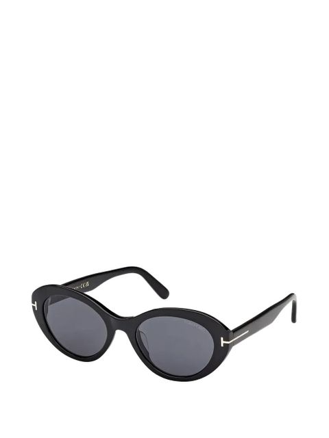 TOM FORD Eyewear oval-frame sunglasses - Black - zdjęcie produktu nr 2