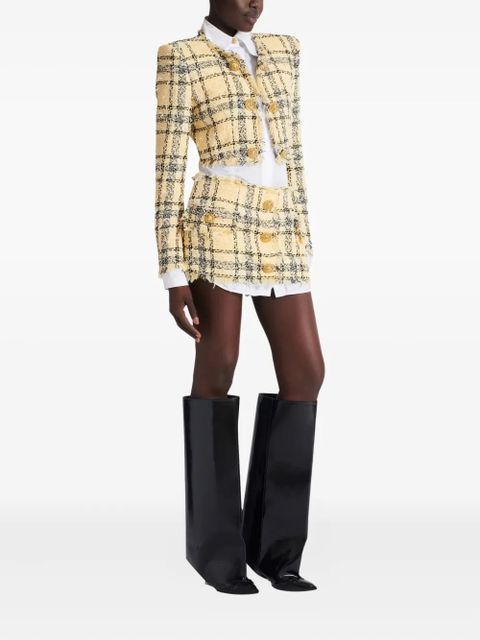 Balmain tweed button jacket - Yellow - zdjęcie produktu nr 2