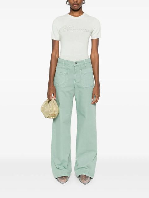 Blumarine canvas jeans - Green - zdjęcie produktu nr 2