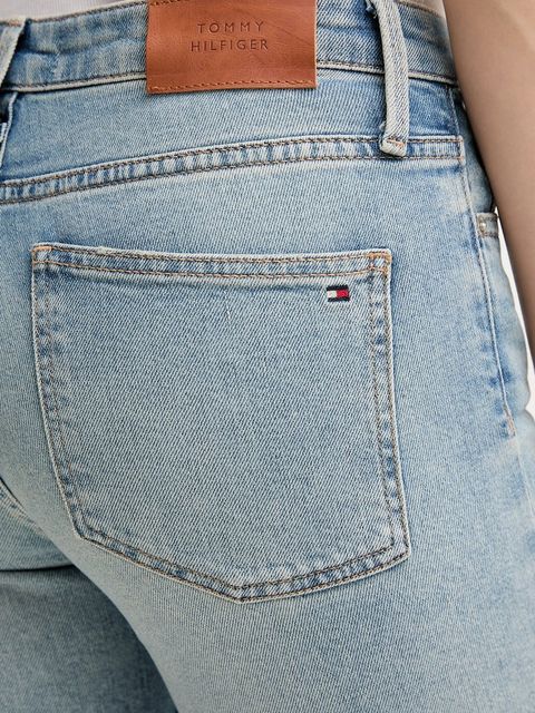 Tommy Hilfiger jeansy damskie high waist WW0WW46730