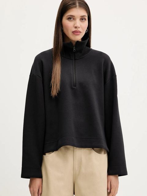 adidas bluza ALL SZN damska kolor czarny gładka JM1659 - zdjęcie produktu nr 1