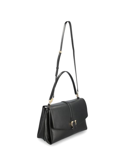 Ferragamo front-flap shoulder bag - Black