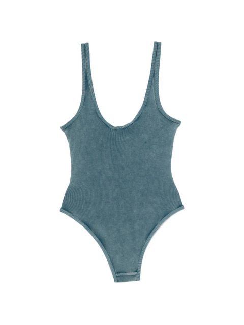 Diesel ribbed swimsuit - Blue - zdjęcie produktu nr 2