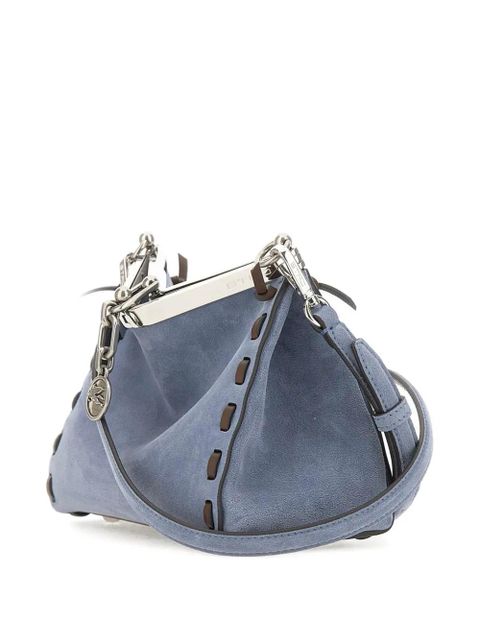 ETRO Vela Pegasus-logo shoulder bag - Blue