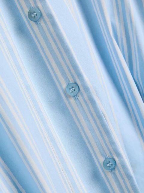 STAUD striped midi dress - Blue - zdjęcie produktu nr 2