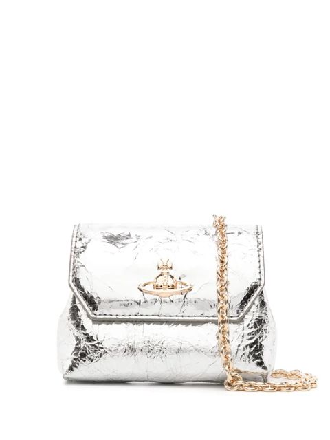 Vivienne Westwood Nano pouch chain bag - Silver - zdjęcie produktu nr 1