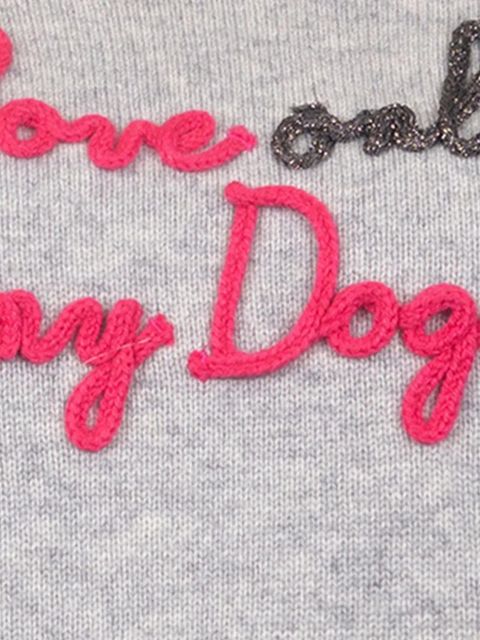 MC2 Saint Barth heart-detail sweater - Grey - zdjęcie produktu nr 2