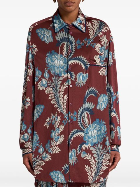ETRO floral-print shirt - Red