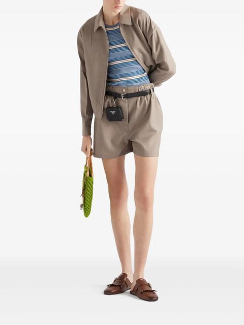 Prada striped tank top - Blue - zdjęcie produktu nr 2