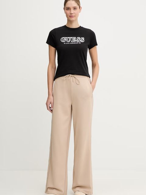 Guess t-shirt bawełniany KETTY - zdjęcie produktu nr 1