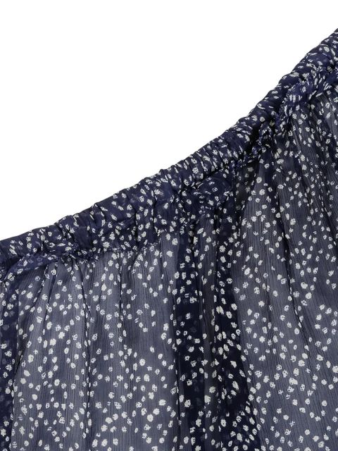 MARANT ÉTOILE Neslya one-shoulder top - Blue