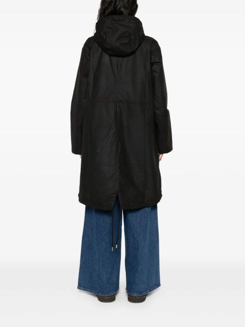 Barbour hooded buttoned coat - Brown