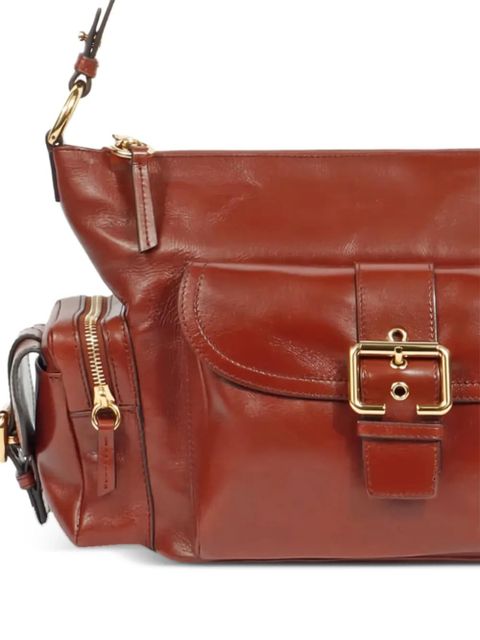 Chloé Camera leather crossbody bag - Brown - zdjęcie produktu nr 2