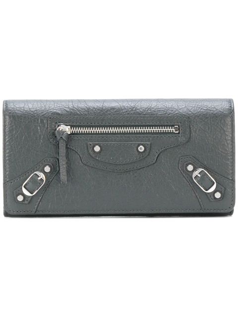 Balenciaga Classic Money long wallet - Grey