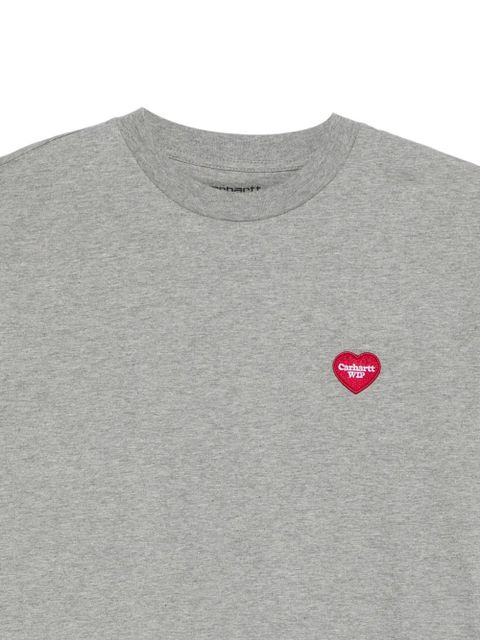 Carhartt WIP heart-patch T-shirt - Grey