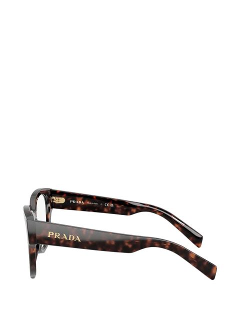 Prada Eyewear square-frame glasses - Brown