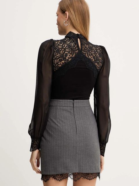 Morgan koszula TRIBO damska kolor czarny regular TRIBO