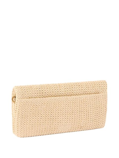 PINKO woven-appliqué crossbody bag - Neutrals - zdjęcie produktu nr 2