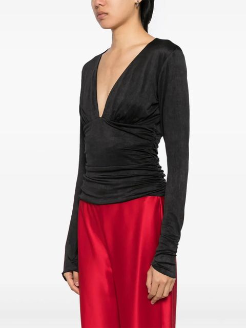 Reformation Ines top - Black - zdjęcie produktu nr 2