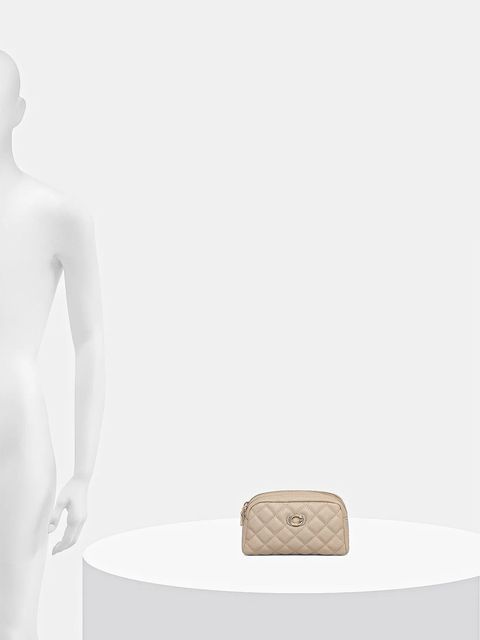 Guess kosmetyczka kolor beżowy PW7549 P5436