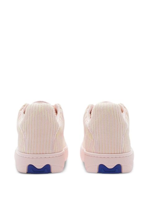 Burberry Box checked sneakers - Pink