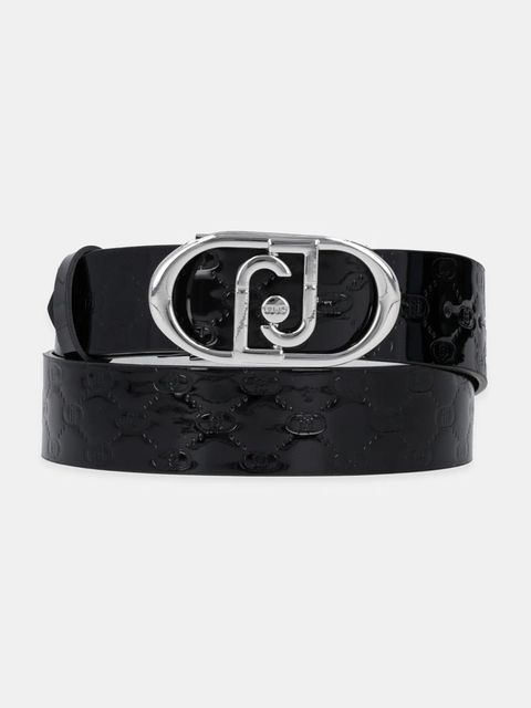 Liu Jo pasek damski kolor czarny AA5226 E0004