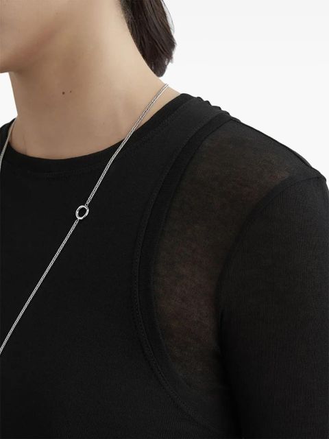 Jil Sander crew-neck T-shirt - Black