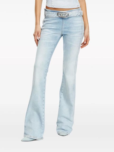 Diesel D-Ebbey belted flared jeans - Blue - zdjęcie produktu nr 2