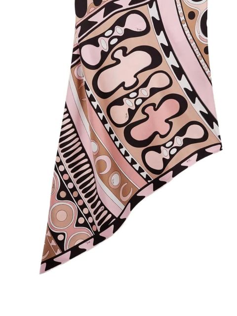 PUCCI one-shoulder-design dress - Pink - zdjęcie produktu nr 2