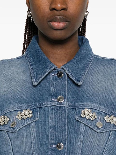 Simone Rocha embellished jacket - Blue