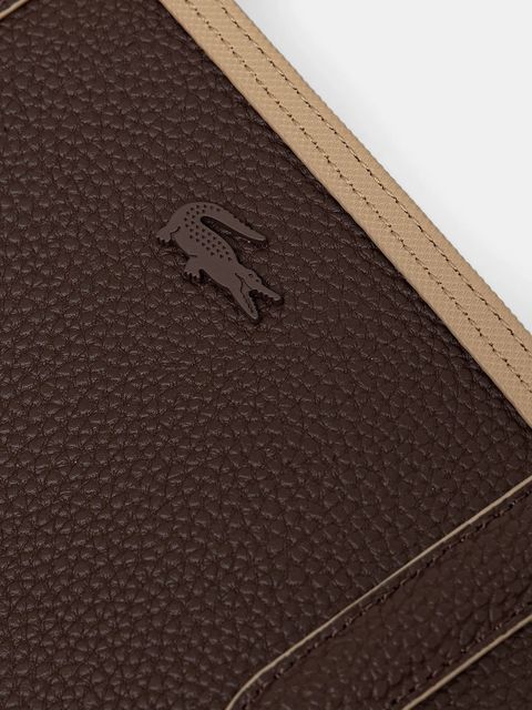 Lacoste torebka kolor beżowy NF2142AA