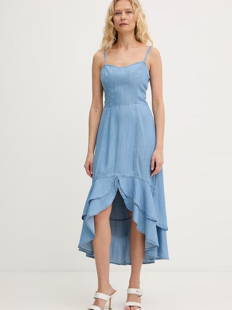 Guess sukienka letnia jeansowa MARINA - zdjęcie produktu nr 2