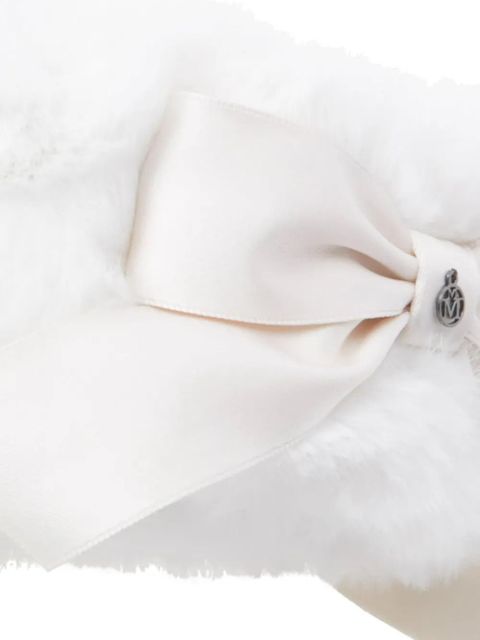 Maison Michel Zaza ear headband - White - zdjęcie produktu nr 2