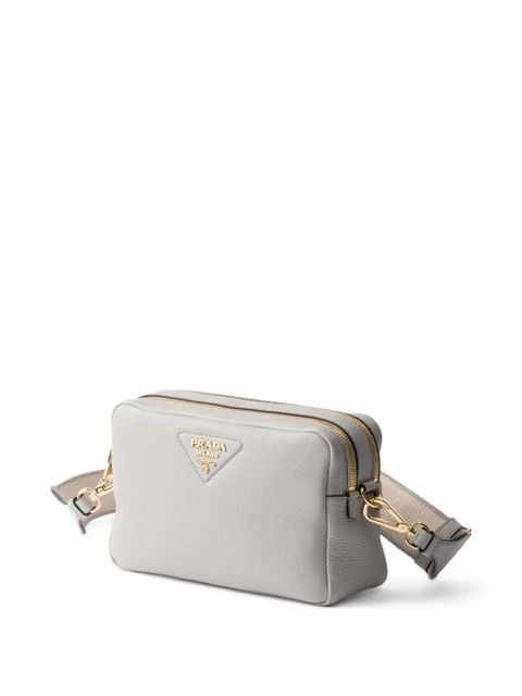 Prada small leather shoulder bag - Grey