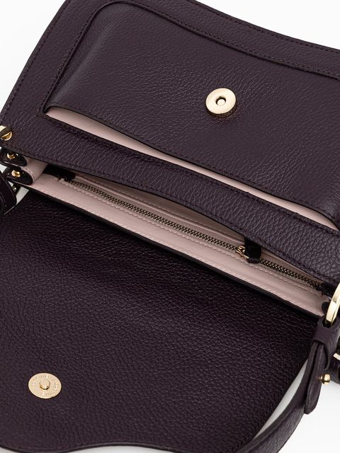 Coccinelle torebka skórzana kolor fioletowy E1 SSL 12 01 01