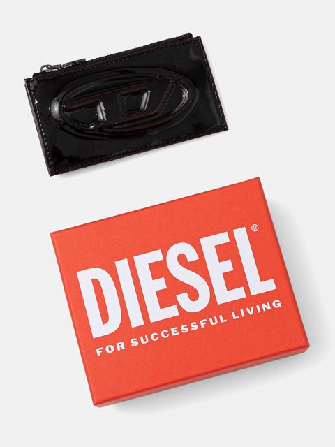 Diesel portfel 1DR 2.0 1DR CARD HOLDER III damski kolor czarny X10392.P8008