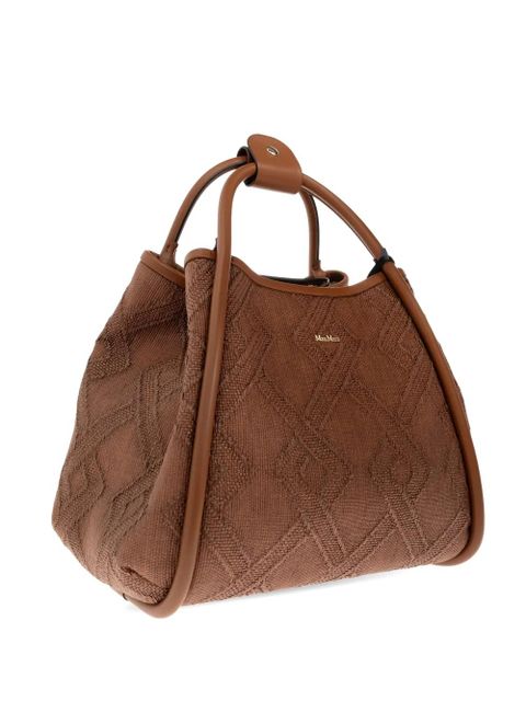 Max Mara Marine tote bag - Brown
