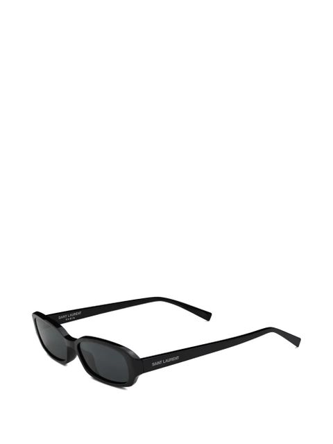Saint Laurent oval-frame sunglasses - Black - zdjęcie produktu nr 2