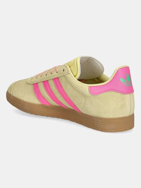 adidas Originals sneakersy zamszowe Gazelle damskie kolor żółty JH7211 - zdjęcie produktu nr 2