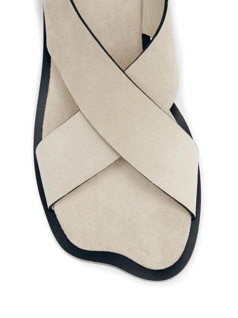 ALOHAS criss-cross buckle sandals - Neutrals