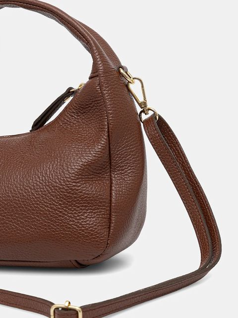 Answear.LAB torebka skórzana kolor brązowy - zdjęcie produktu nr 2