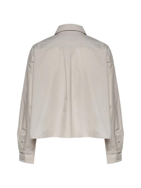 The Frankie Shop Arlen long-sleeve shirt - Grey - zdjęcie produktu nr 2