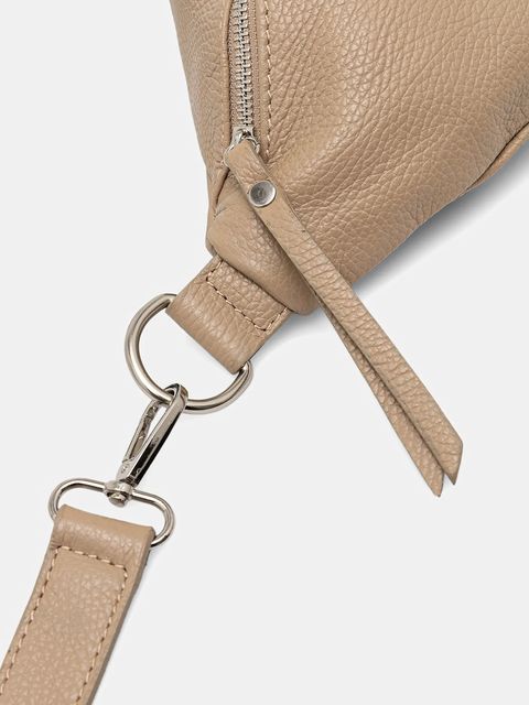 Answear.LAB torebka skórzana kolor brązowy