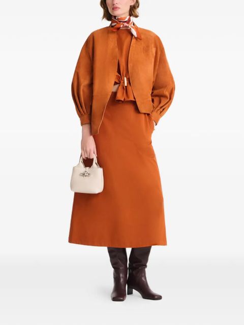 Longchamp XS Le Roseau mini bag - Neutrals