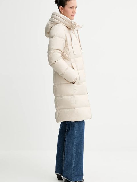 Marc O'Polo kurtka puchowa kolor beżowy zimowa 509032971095 - zdjęcie produktu nr 2